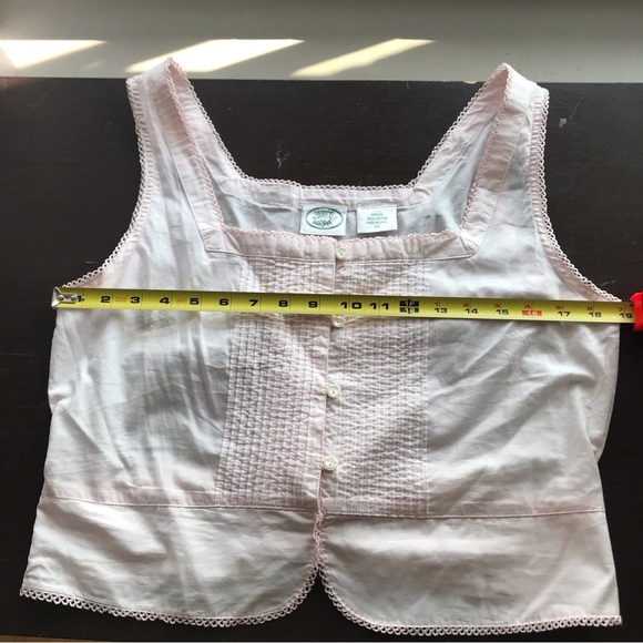 Lovely 90s vintage pale pink top, fits size medium best - Picture 10 of 12